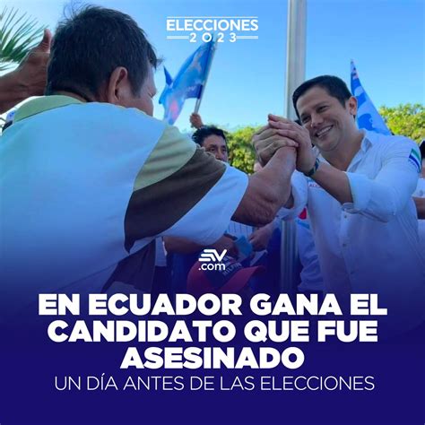 Ecuavisa Noticias On Twitter 🗳️ Ecuavisaelecciones2023 Omar