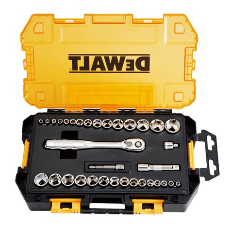 1/4 in. and 3/8 in. Drive Socket Set (34 pc.) | DEWALT