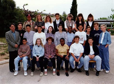 Photo De Classe Me B De Coll Ge Marquisanne Copains