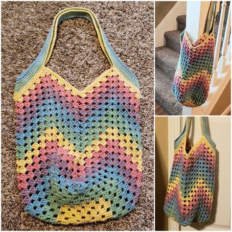 Market Bag W Fiber Spider Tutorial R Crochet