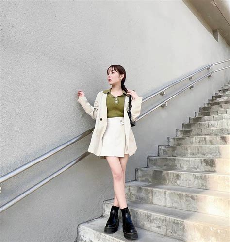 河野まひるさんのインスタグラム写真 河野まひるinstagram「まひるコーデ 💚」4月28日 18時26分 Mahirukouno