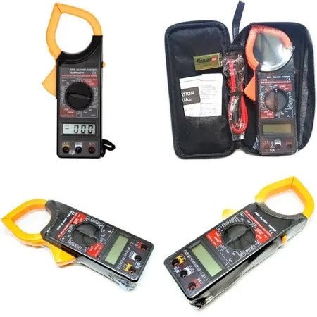 Jual Digital Clamp Multimeter Tang Amper DT266 Alat Pengukur Arus