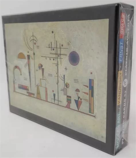 Mazzo Carte Ramino Piatnik Modern Art Wassily Kandinsky Ernst