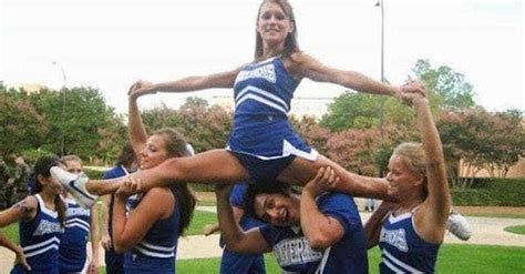 28 Hilarious Pictures Of Male Cheerleaders