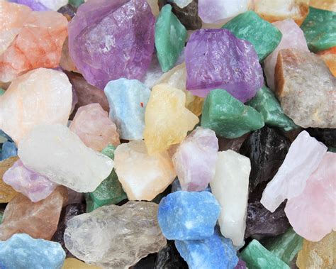 Mixed Quartz Crystals Rough Natural Premium Grade Stones Choose