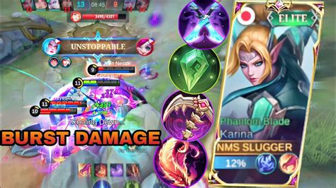 KARINA BURST DAMAGE BUILD ENEMY INSTANT DELETE BUILD TOP GLOBAL