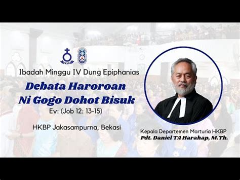 Jamita Minggu IV Dung Epiphanias HKBP Jakasampurna Pdt Daniel TA