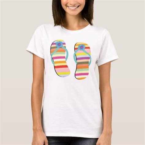 Flip Flop T Shirt Zazzle