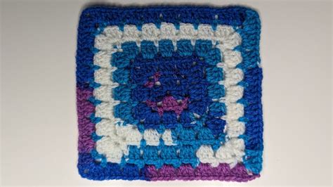 Granny Square Sehr Einfach Nur Zwei Reihen Tutorial Easy Blanket