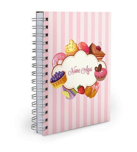 Agenda Personalizada Doces Elo Produtos Especiais