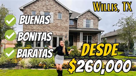 Incre Bles Casas Nuevas Y Baratas En Willis Tx Cerca Del Lago De