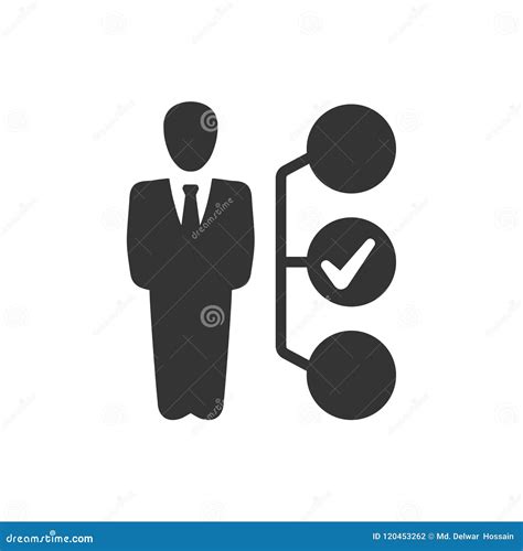 Business Decision Making Icon Stock Vector - Illustration of business, symbol: 120453262