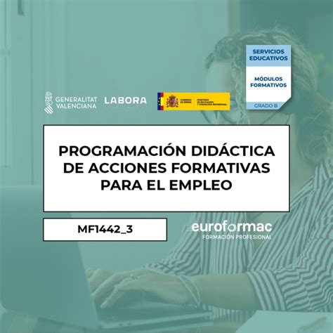 Curso gratuito de MF1442 3 PROGRAMACIÓN DIDÁCTICA DE ACCIONES