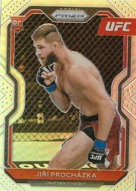 Jiri Prochazka 2021 Prizm UFC 84 Silver Price Guide Sports Card Investor