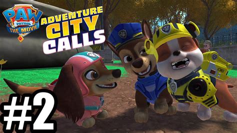 Paw Patrol The Movie Adventure City Calls Gameplay Walkthrough Part