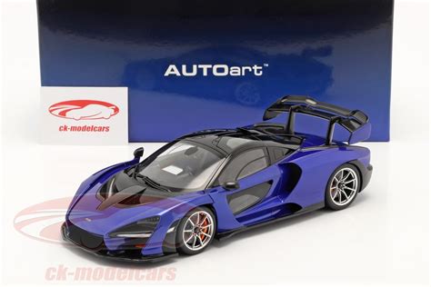 Autoart Mclaren Senna A O De Construcci N Trophy Kyanos Azul