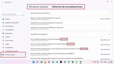 Cómo Desinstalar Actualizaciones En Windows 11