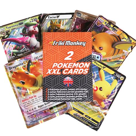 Buy Pokemon Jumbo Cards Pack Pokemon Jumbo Xxl Cards Pack Giant Gx