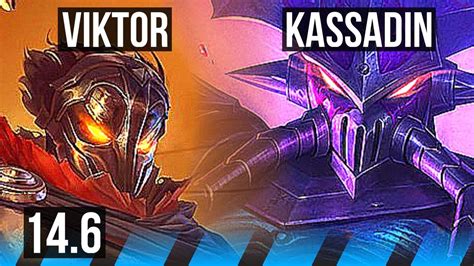 Viktor Vs Kassadin Mid Games Dominating Na Master