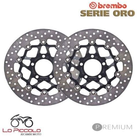 Paire Disques de Frein Avant BREMBO Série Or Flottant Suzuki 600 GSX F