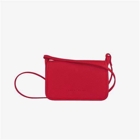 Sasom Longchamp Le Foulonne Chain Wallet Love