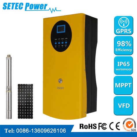 Solar Operated Submersible Pump System AC Solar Pump Controller MPPT