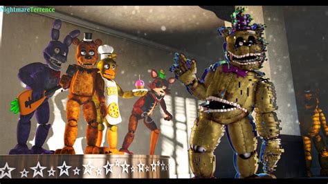 Sfm Stylized Fnaf 1 Characters By Nightmareterence On Deviantart