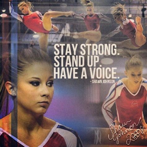 Shawn Johnson You Are On Of The Best Gymnasts Ever And You Are Such