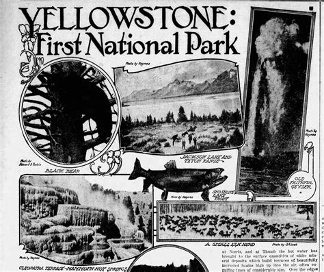 The World Got Its First National Park Years Ago Yellowstone