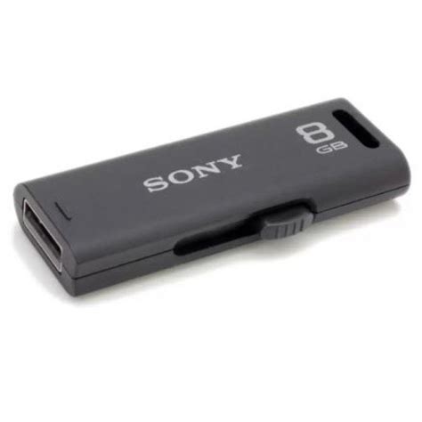 Sony Micro Vault USM 8 GR 8 GB Pen Drive Black