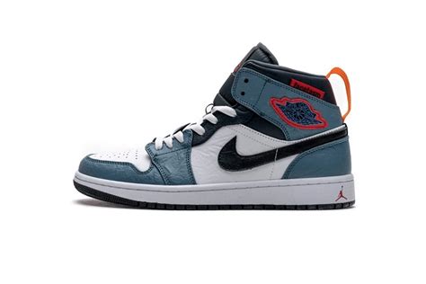 Air Jordan 1 Mid Facetasm Blue Teal Shoes Kelvint