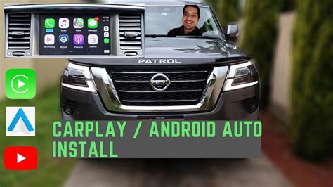 Y62 Patrol Armada CarPlay Android Auto Full Install YouTube