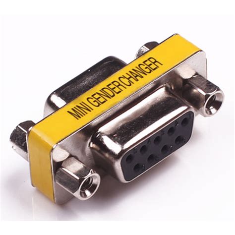 Mini Db Rs Pin Female To Female Gender Changer Adapter Connecter