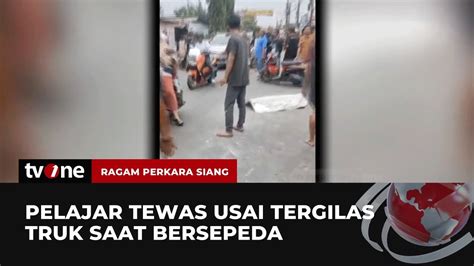 Tragis Pelajar SD Tewas Terlindas Truk Saat Pulang Sekolah Naik Sepeda