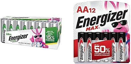 Amazon Energizer Rechargeable Aa Batteries Recharge Universal