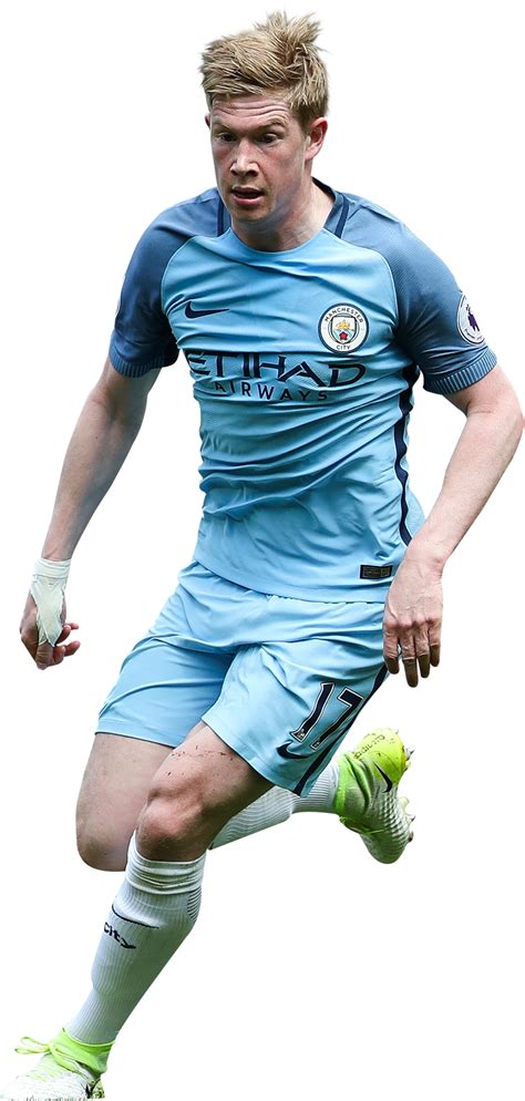 Kevin De Bruyne Manchester City football render - FootyRenders