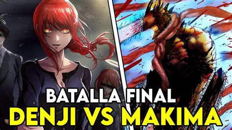 ⚡¿Como Termino Chainsaw Man? Denji VS Makima Pelea Final - YouTube