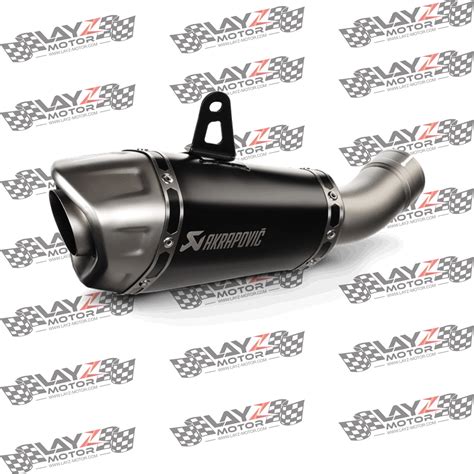 Akrapovic Knalpot Kawasaki Zx R New Slip On Line Black Titanium Layz