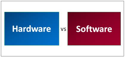 Hardware vs Software | Find Out The 8 Most Important Differences