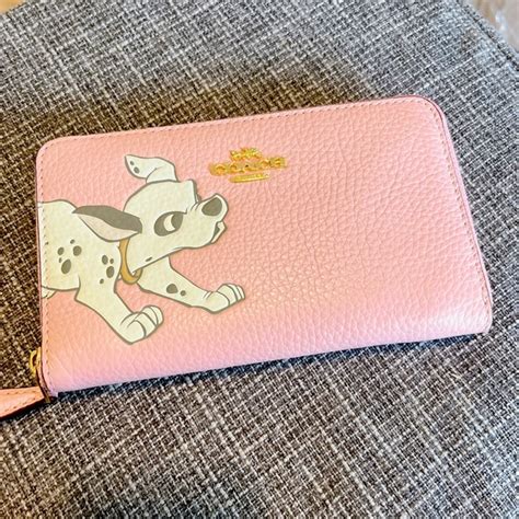 Bags Coach X Disney Dalmatians Zip Around Wallet Poshmark