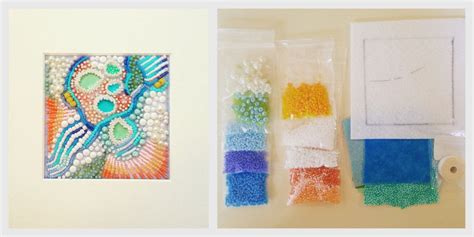 Skillshare Bead Kit Make Your Own Coral Tide Pool Abstraction Bead