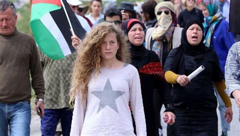 Ahed Tamimi Is The Young Female Teenager Leading The Palestinian Resistance Movement Mvslim