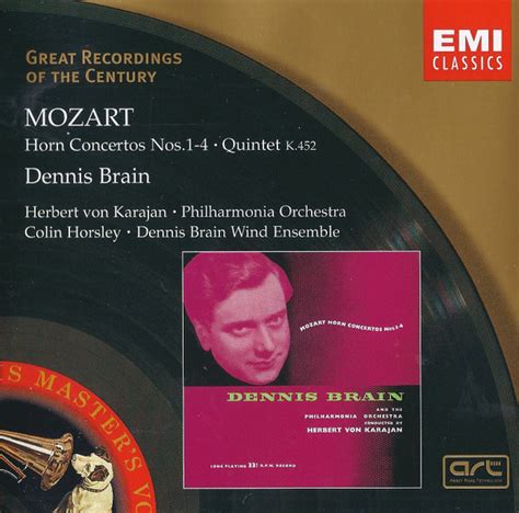 Mozart Dennis Brain Herbert Von Karajan Philharmonia Orchestra