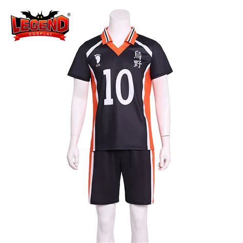 La L Gende Du Cosplay Haikyuu Costume De Cosplay Hinata Shoyo Uniforme