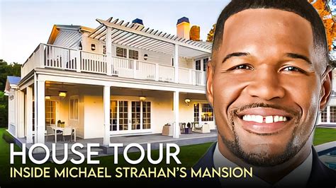 Michael Strahan House Tour Million New York Mansion More