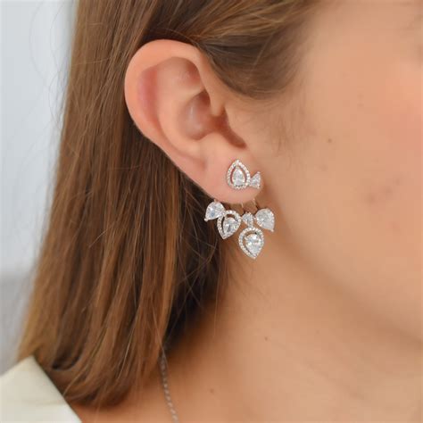 Matar Ear Jacket Earrings Mighzalalarab