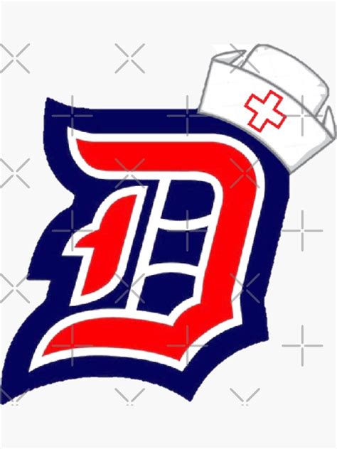 Duquesne University Nursing D Sticker For Sale By Musicello Redbubble