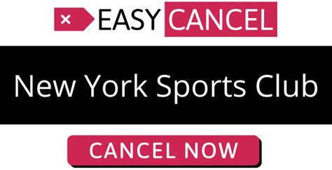 How To Cancel New York Sports Club Your Easy Cancel