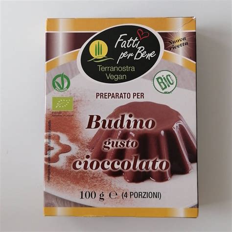 Fatti Per Bene Terranostra Vegan Preparato Per Budino Gusto Cioccolato