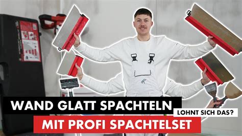 Wie Sehr Lohnt Sich Ein PROFI SPACHTEL WERKZEUG SET TEST Beim